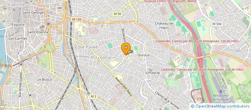 localisation de l'entreprise MONSIEUR HERVE CANUT  TOULOUSE