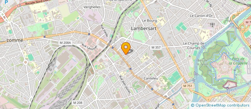 localisation de l'entreprise MONSIEUR HERVE CAPPE à LAMBERSART