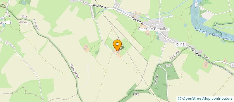 localisation de l'entreprise MONSIEUR HERVE CARPENTIER  POMMEREUIL