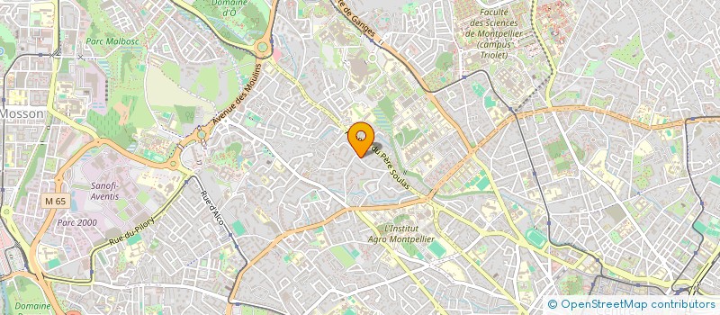 localisation de l'entreprise MONSIEUR HERVE CARPENTIER à MONTPELLIER