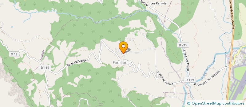 localisation de l'entreprise MONSIEUR HERVE CASTANY  FOUILLOUSE