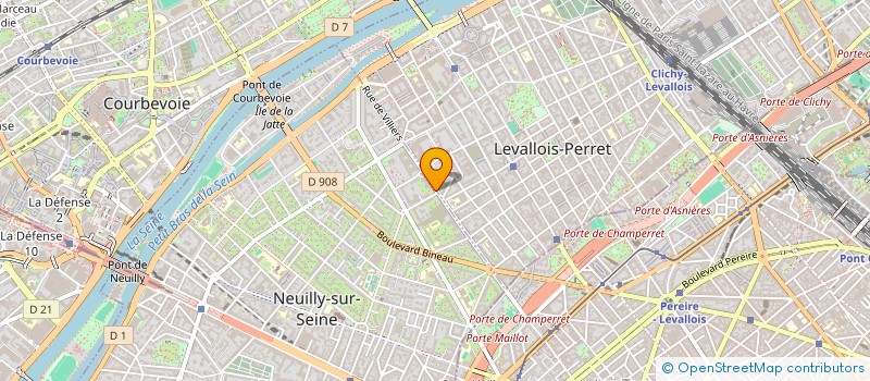localisation de l'entreprise MONSIEUR HERVE CAULLERY à NEUILLY-SUR-SEINE