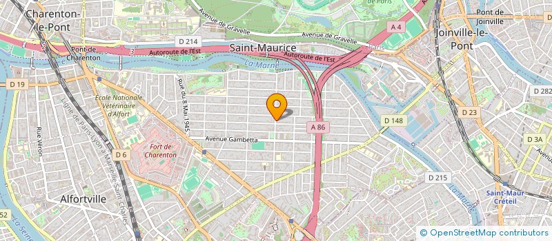 localisation de l'entreprise MONSIEUR HERVE CAUX à MAISONS-ALFORT
