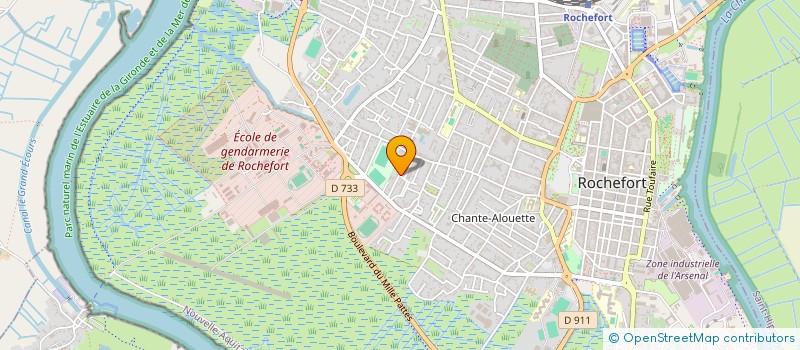 localisation de l'entreprise MONSIEUR HERVE CHAMBON à ROCHEFORT