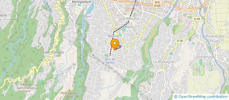 localisation de l'entreprise MONSIEUR HERVE CHARLANES  SAINT-DENIS