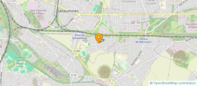 localisation de l'entreprise MONSIEUR HERVE CHARLES  SALLAUMINES