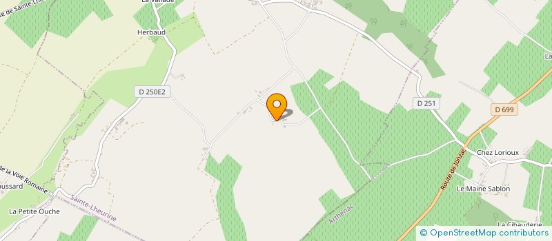 localisation de l'entreprise MONSIEUR HERVE CHARLES  SAINTE-LHEURINE