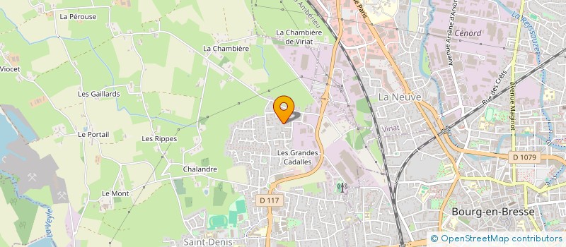 localisation de l'entreprise MONSIEUR HERVE CHARNAY  SAINT-DENIS-LES-BOURG