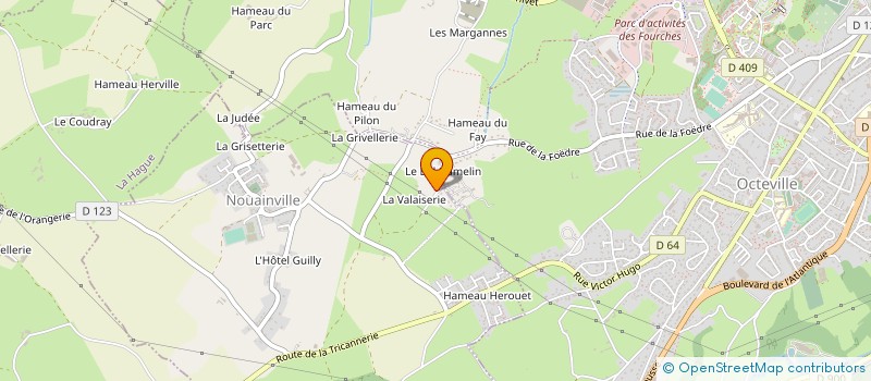 localisation de l'entreprise MONSIEUR HERVE CHARRAUD  NOUAINVILLE