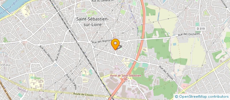 localisation de l'entreprise MONSIEUR HERVE CHATAIGNER  SAINT-SEBASTIEN-SUR-LOIRE