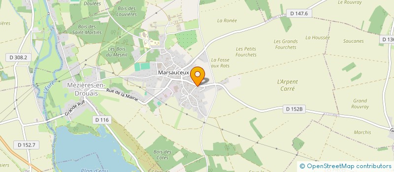 localisation de l'entreprise MONSIEUR HERVE CHAURIN à MEZIERES-EN-DROUAIS