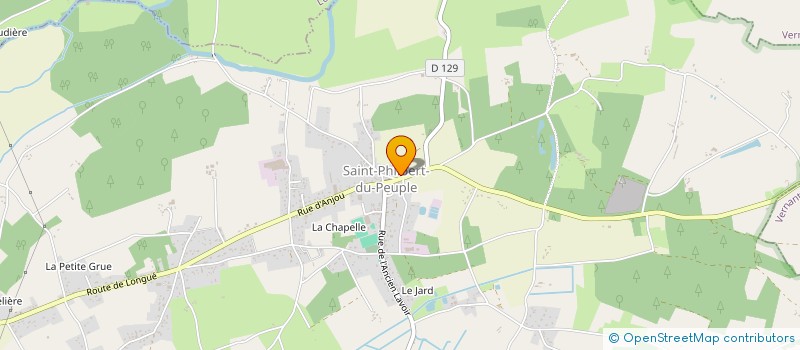 localisation de l'entreprise MONSIEUR HERVE CHAUVIERE  GENNES-VAL-DE-LOIRE