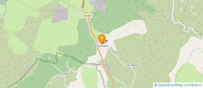 localisation de l'entreprise MONSIEUR HERVE CHAZALON  CHANDOLAS