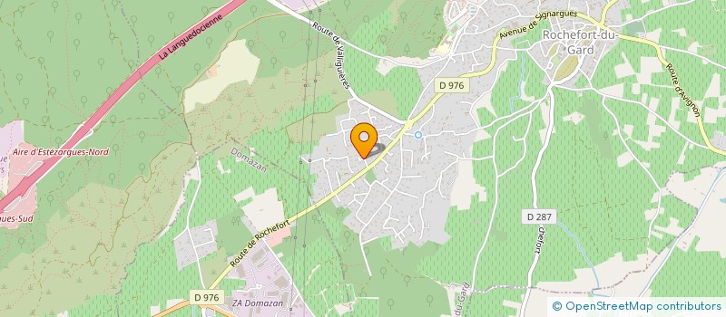 localisation de l'entreprise MONSIEUR HERVE CHELLY  ROCHEFORT-DU-GARD