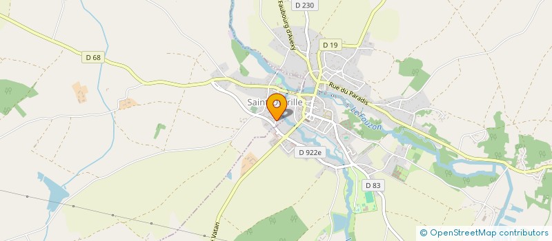 localisation de l'entreprise MONSIEUR HERVE CHERRIER  LA TREMBLADE