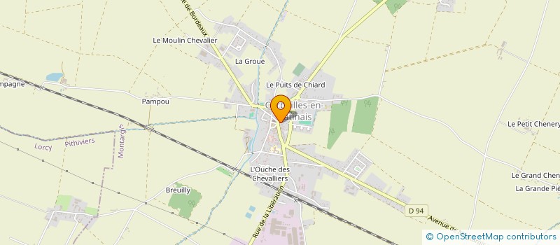 localisation de l'entreprise MONSIEUR HERVE CHESNEAU à CORBEILLES
