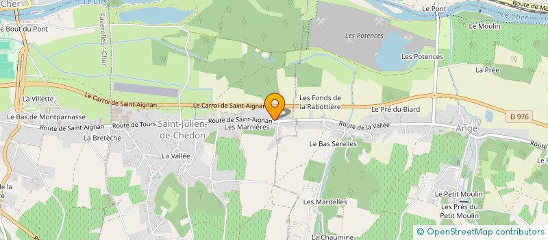 localisation de l'entreprise MONSIEUR HERVE CHEVREAU  SAINT-JULIEN-DE-CHEDON