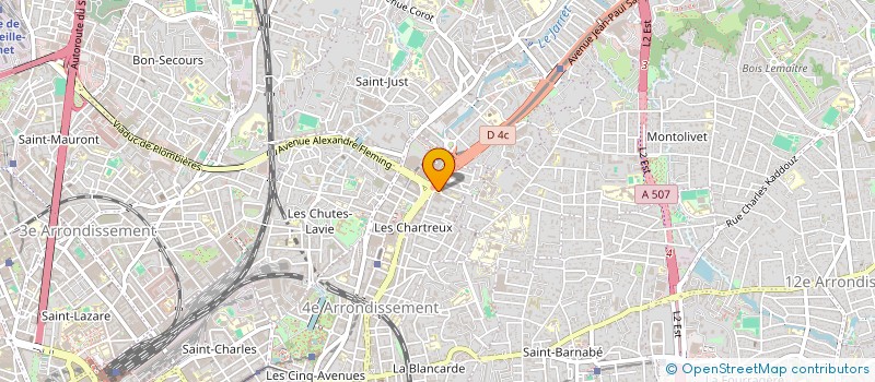 localisation de l'entreprise MONSIEUR HERVE CHOURAQUI à MARSEILLE