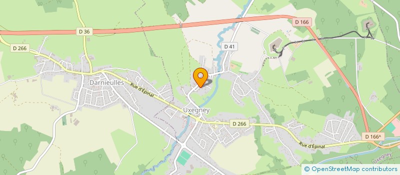 localisation de l'entreprise MONSIEUR HERVE CLAUDEL  UXEGNEY