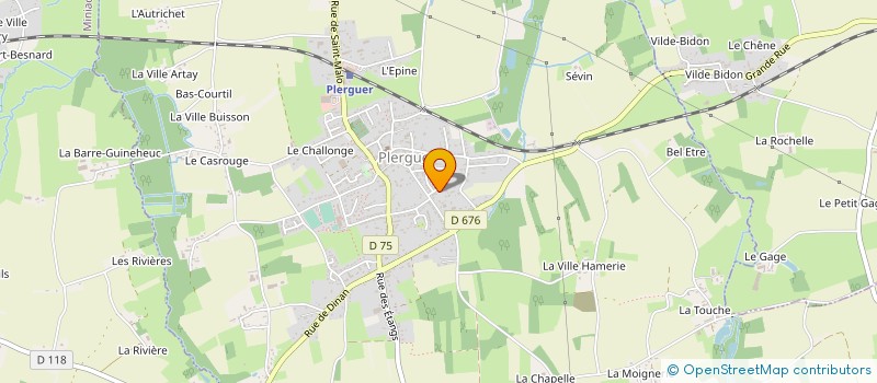 localisation de l'entreprise MONSIEUR HERVE CLOUSIER  PLERGUER