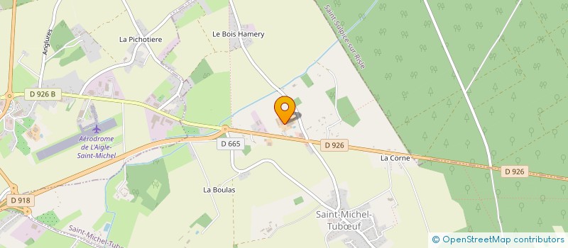 localisation de l'entreprise MONSIEUR HERVE COCHON à SAINT-MICHEL-TUBŒUF