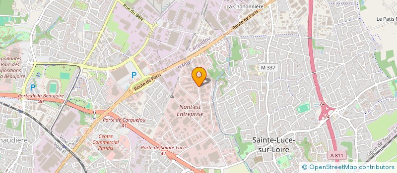 localisation de l'entreprise MONSIEUR HERVE COLLET à NANTES