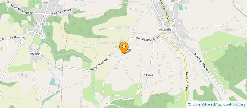localisation de l'entreprise MONSIEUR HERVE COLLOMBAT à VIRIVILLE