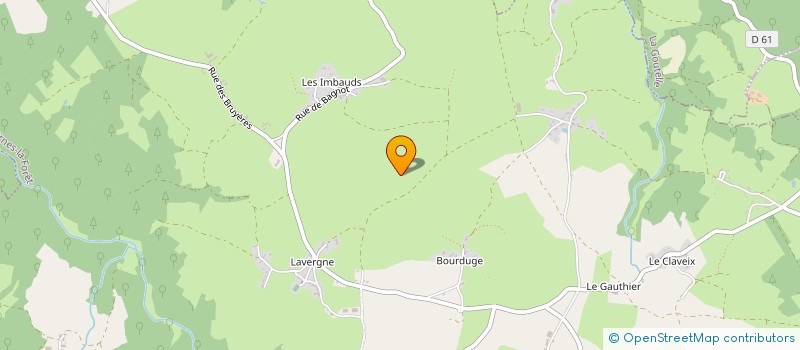 localisation de l'entreprise MONSIEUR HERVE COMBRE  CISTERNES-LA-FORET