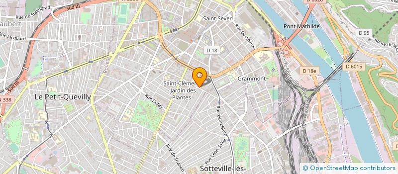 localisation de l'entreprise MONSIEUR HERVE COMOZ à ROUEN