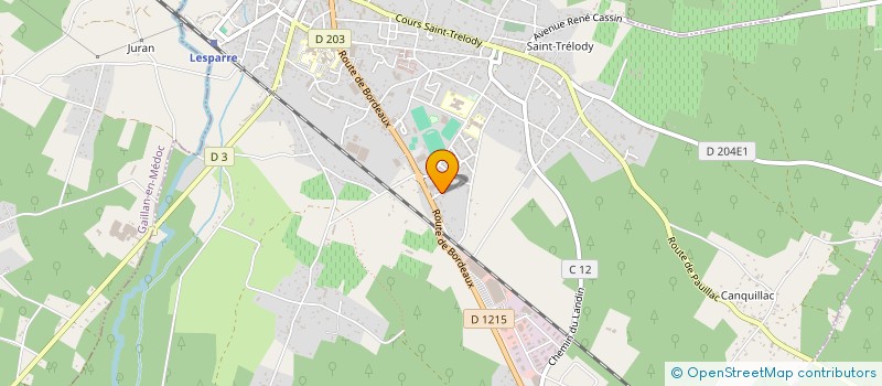 localisation de l'entreprise MONSIEUR HERVE CONSTANTIN  LESPARRE-MEDOC