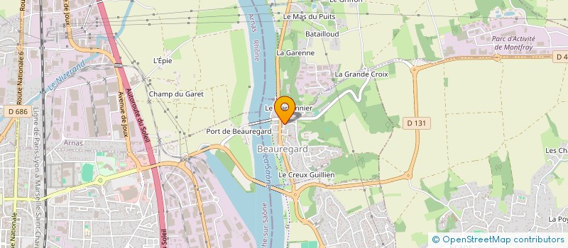 localisation de l'entreprise MONSIEUR HERVE CONVERT à BEAUREGARD