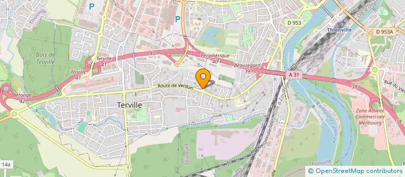 localisation de l'entreprise MONSIEUR HERVE CORDEL à THIONVILLE