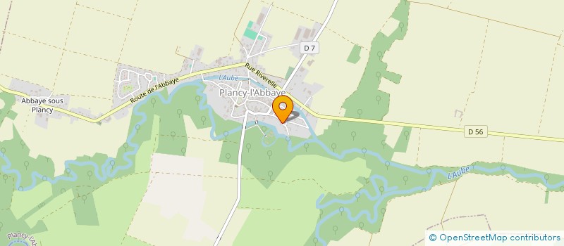 localisation de l'entreprise MONSIEUR HERVE CORNET  PLANCY-L'ABBAYE