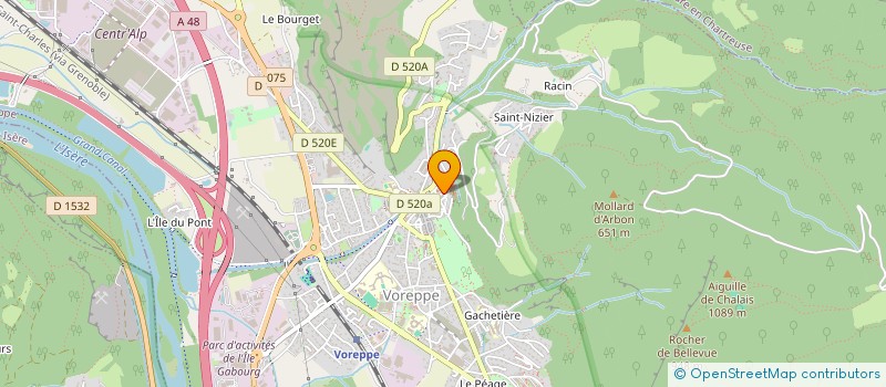 localisation de l'entreprise MONSIEUR HERVE CORTE  VOREPPE