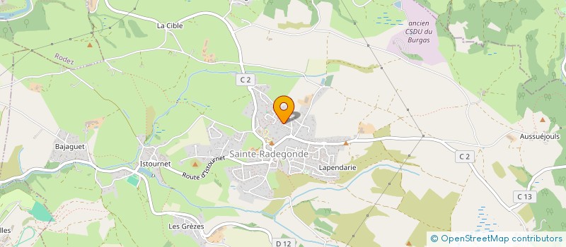 localisation de l'entreprise MONSIEUR HERVE COSTE  SAINTE-RADEGONDE