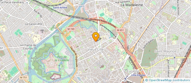localisation de l'entreprise MONSIEUR HERVE COULMONT à LILLE