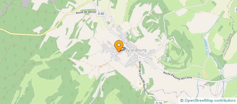 localisation de l'entreprise MONSIEUR HERVE COUPERNOT  NOROY-LE-BOURG