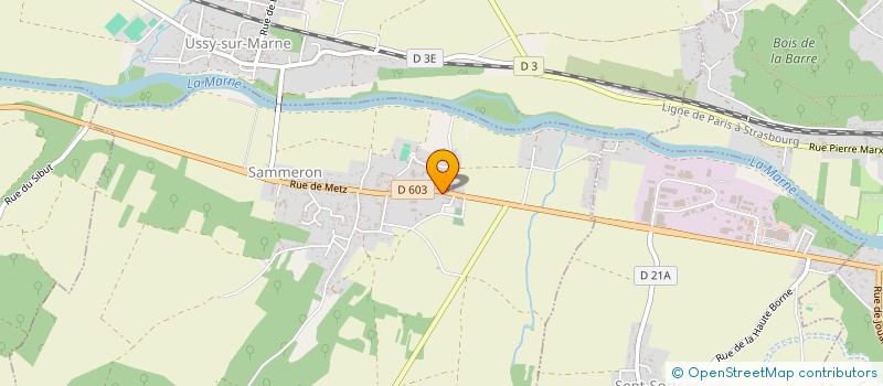 localisation de l'entreprise MONSIEUR HERVE CUVILLIER  SAMMERON