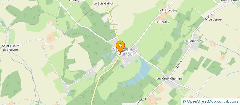 localisation de l'entreprise MONSIEUR HERVE DA COSTA à SAINTIGNY