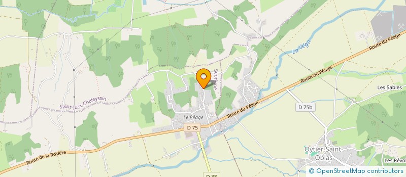 localisation de l'entreprise MONSIEUR HERVE DAGUET  SEPTEME