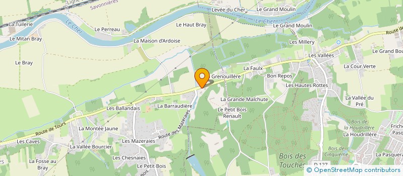 localisation de l'entreprise MONSIEUR HERVE DAKOURI à SAVONNIERES