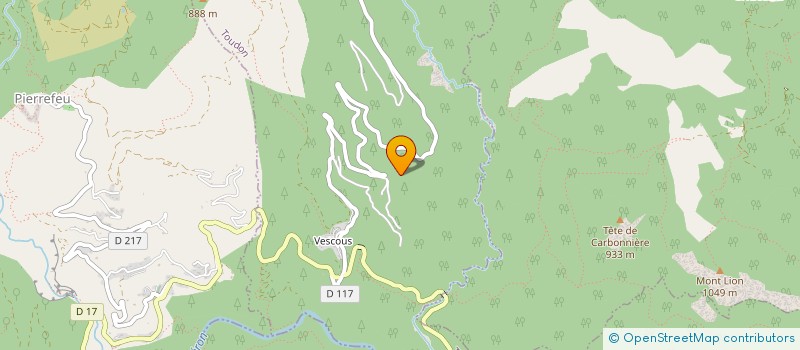 localisation de l'entreprise MONSIEUR HERVE DANIELE  TOUDON