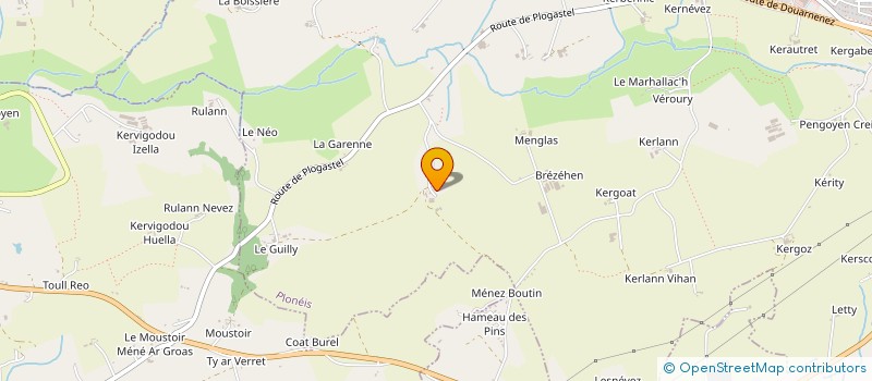 localisation de l'entreprise MONSIEUR HERVE DANION à PLONEIS