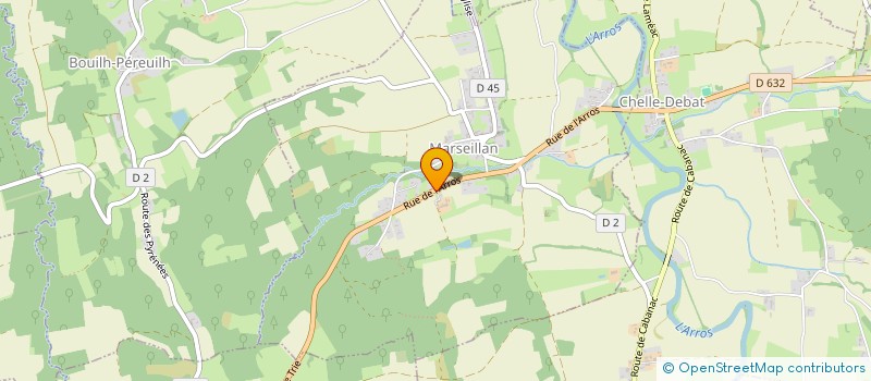 localisation de l'entreprise MONSIEUR HERVE DANTIN  MARSEILLAN