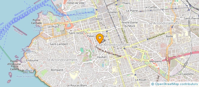 localisation de l'entreprise MONSIEUR HERVE DARGONNIER-TRENTANI à MARSEILLE
