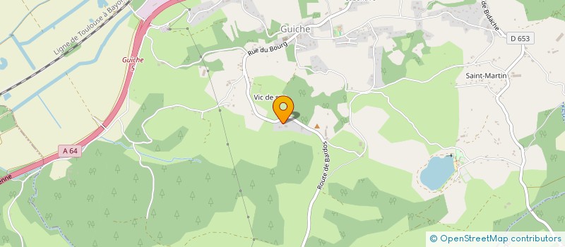 localisation de l'entreprise MONSIEUR HERVE DARRACQ  CAME