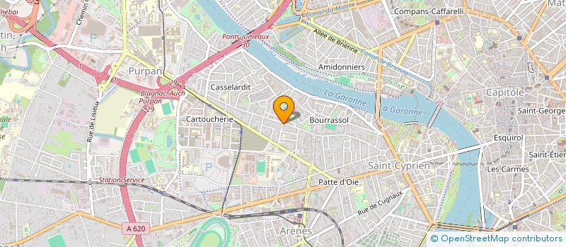 localisation de l'entreprise MONSIEUR HERVE DAUBERT à TOULOUSE