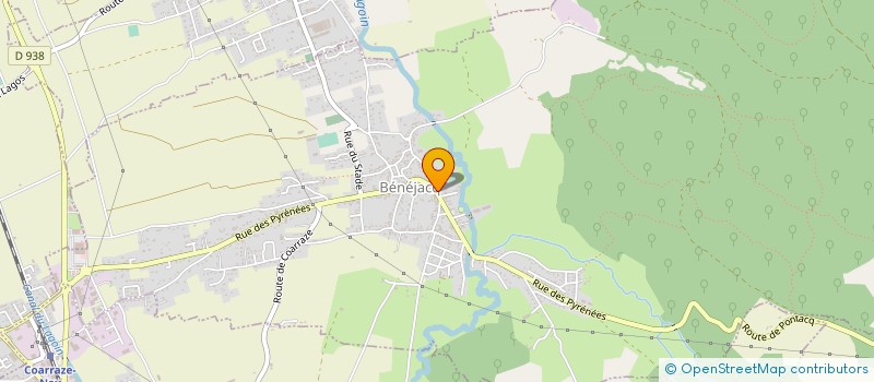 localisation de l'entreprise MONSIEUR HERVE DAVOUX  ARROS-DE-NAY