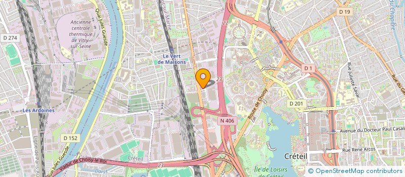 localisation de l'entreprise MONSIEUR HERVE DAYOT  CRETEIL