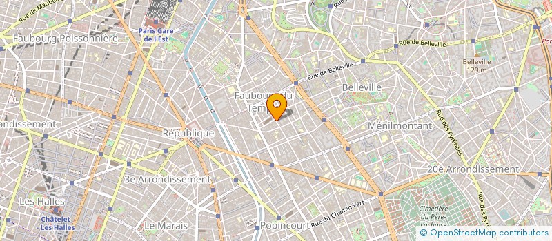 localisation de l'entreprise MONSIEUR HERVE DE KEROULLAS à PARIS